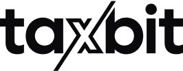 TaxBit logo in black.